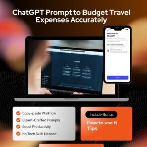 ChatGPT Prompt to Budget Travel Expenses Accurately
