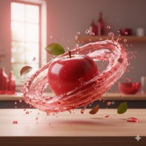 Cinematic Liquid Vortex Macro Product Photography