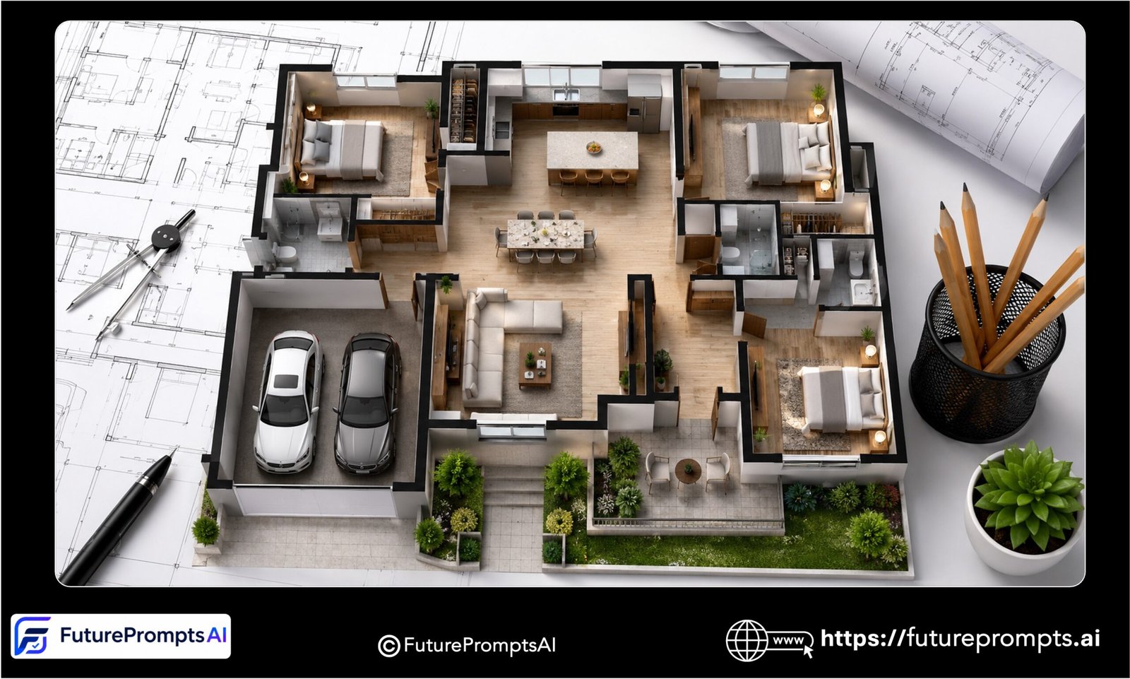 ChatGPT Prompts for Floor Plan Generation
