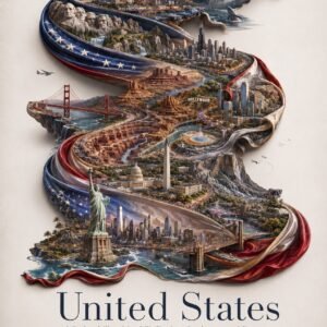 Luxury United States Gallery Poster Prompt