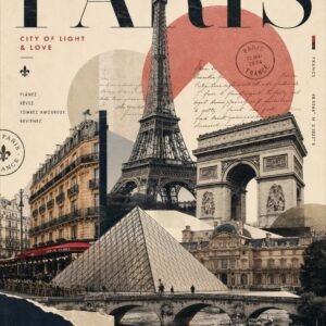 Modern Vintage Travel Collage Poster Prompt