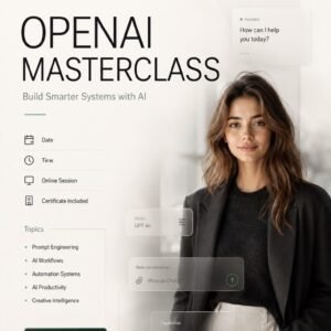OpenAI-Inspired Premium AI Workshop Poster Prompt