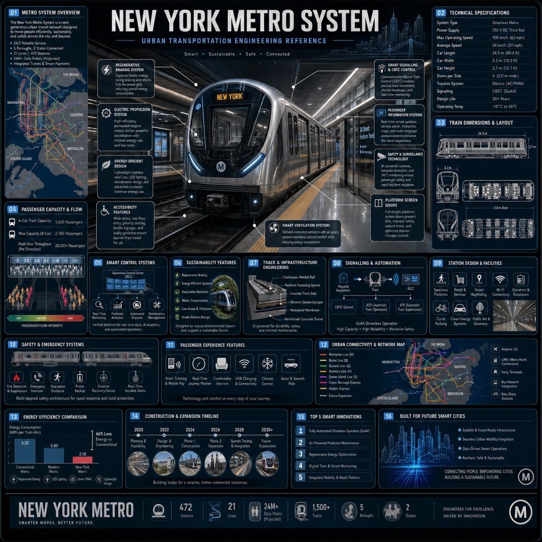 Premium New York Metro System Infographic AI Prompt Premium New York Metro System Infographic AI Prompt