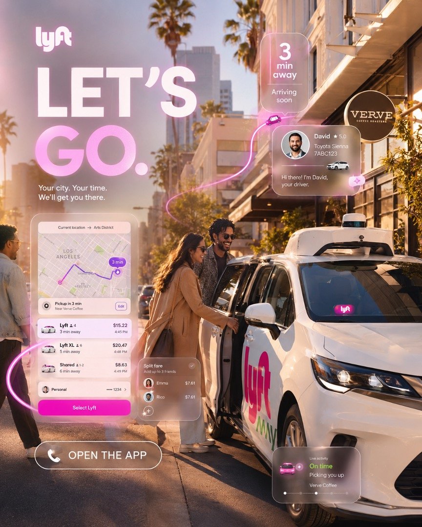 Premium Ride-Sharing Social Ad AI Prompt Premium Ride-Sharing Social Ad AI Prompt