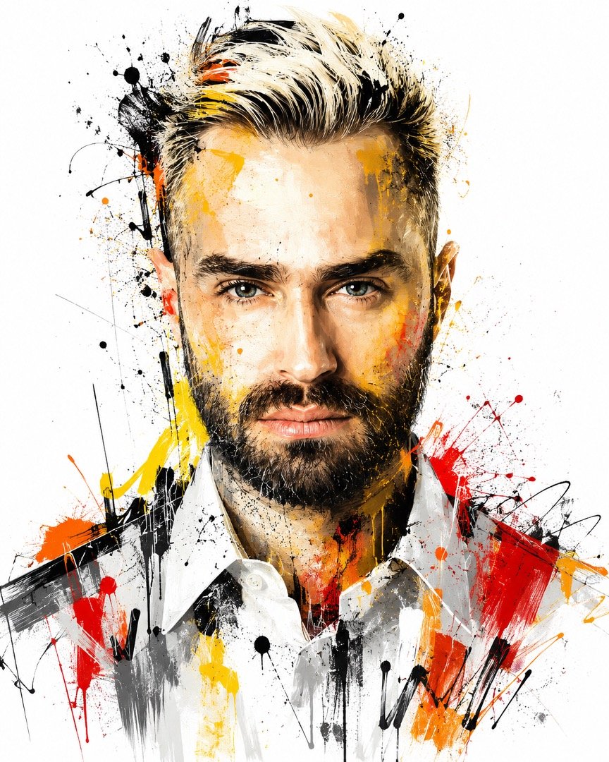 Urban Expressionist Portrait AI Prompt Urban Expressionist Portrait AI Prompt