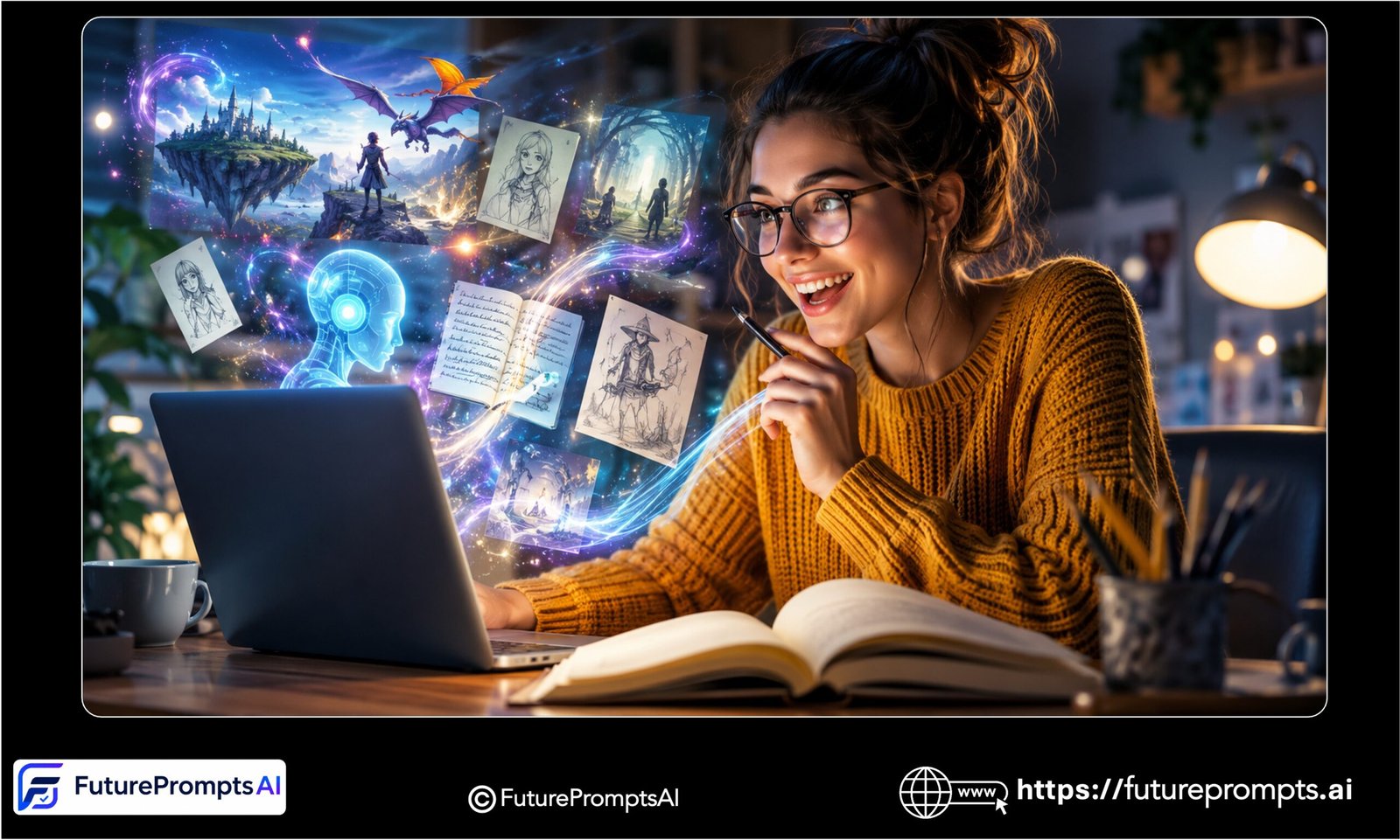 10 Creative Writing AI Prompt Pack for Beginners