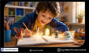 10 Creative Writing Prompts for 2nd Grade – Editable AI Prompt Pack